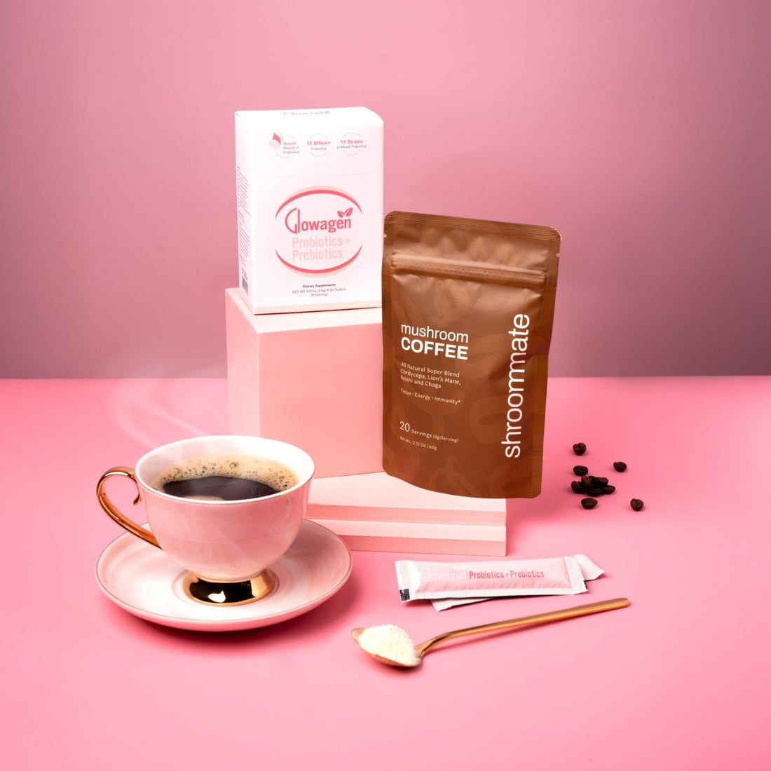 Unlocking the Power of Probiotic and Mushroom Coffee with Glowagen x Shroommate Limited Edition Gift Set